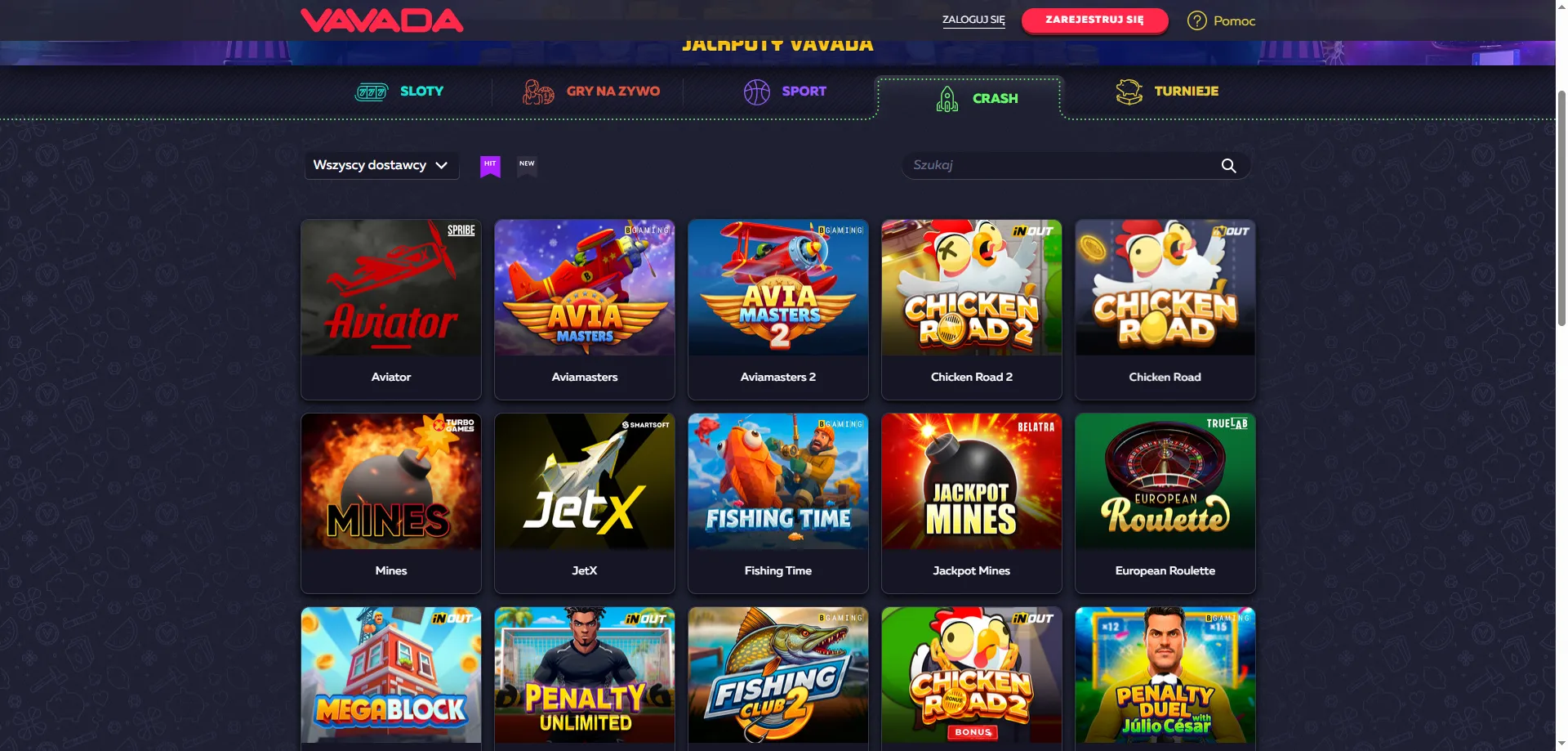 Vavada Casino najlepsze sloty i gry online dla graczy z Polski
