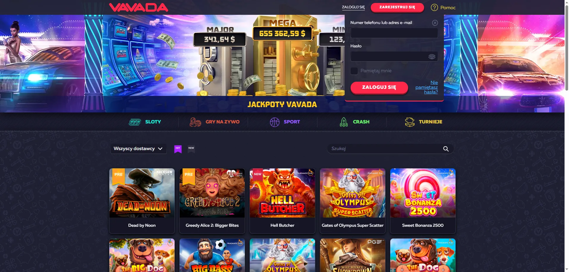 Logowanie do konta Vavada Casino – bezpieczny dostęp